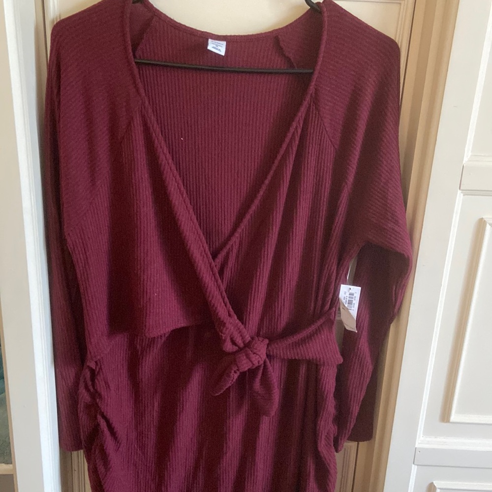 Brand new maternity wrap dress